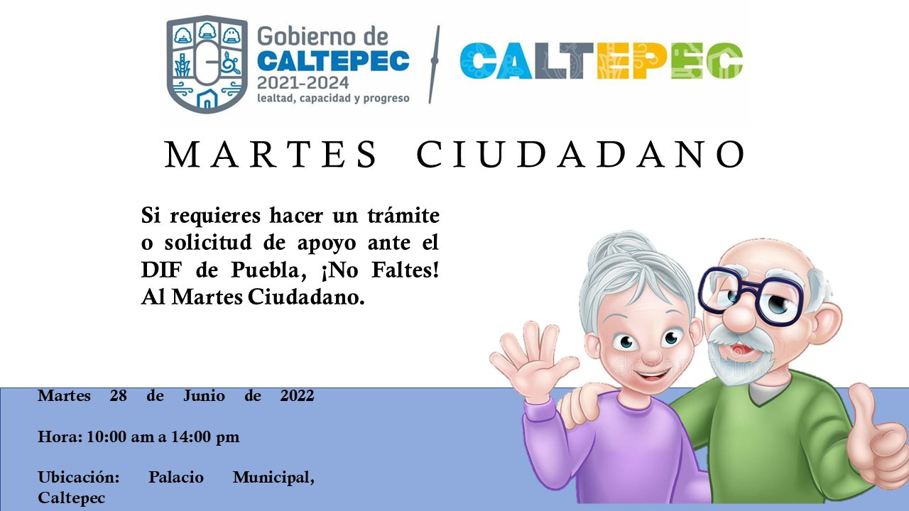 Martes Ciudadano en Caltepec